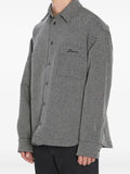 Jacquemus Molino  pointed-collar buttoned shirt jacket