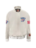 Jeff Hamilton  Oklahoma City Thunder bomber jacket