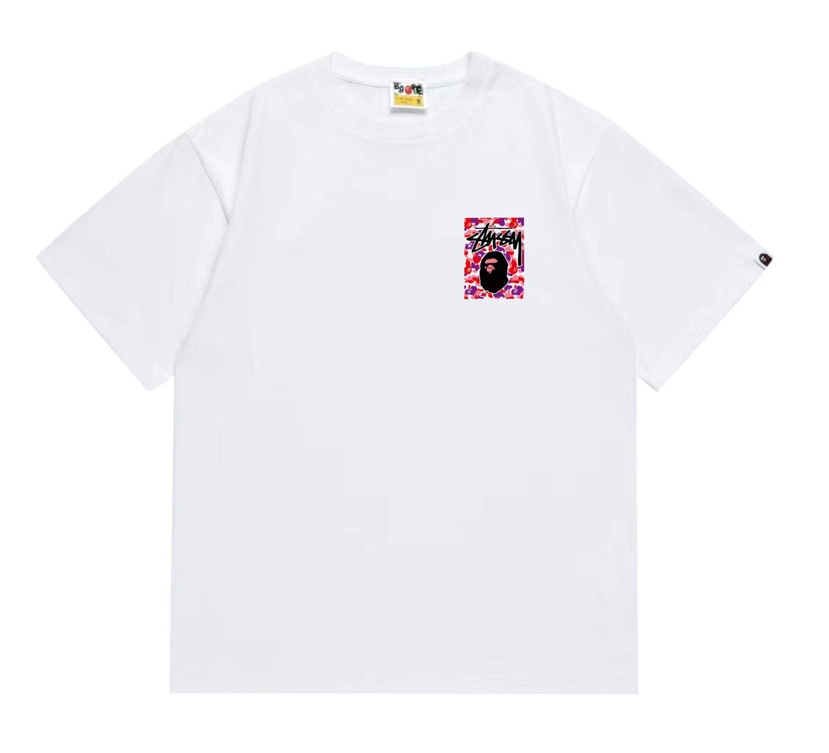 BAPE Warm Camo Black Ape Graphic T-Shirt