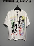 Valley Dreams Graffiti Portrait Graphic T-Shirt