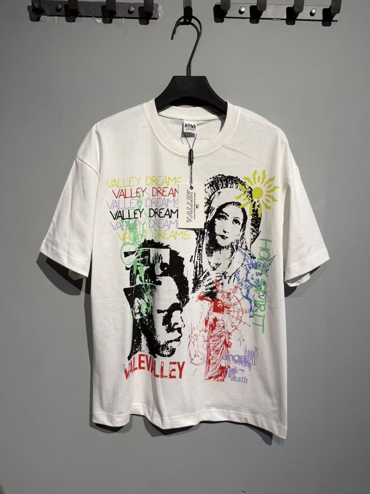Valley Dreams Graffiti Portrait Graphic T-Shirt